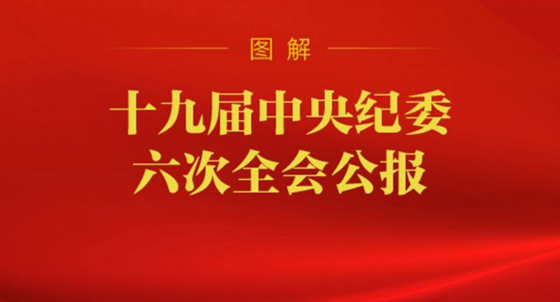 ​图解丨十九届中央纪委六次全会公报